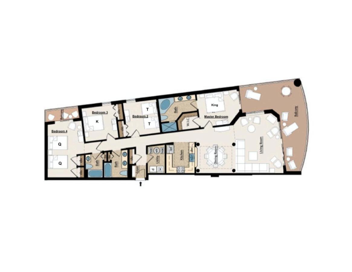 Villa South Wind 1401 Myrtle Beach Esterno foto